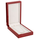 Wooden Pearl Box with Suede Insert