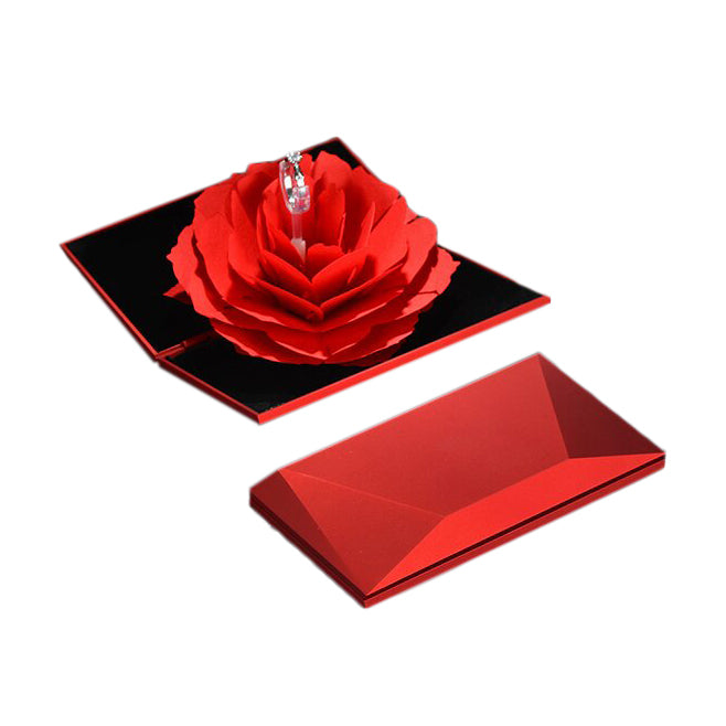 Foldable Flower Ring Box