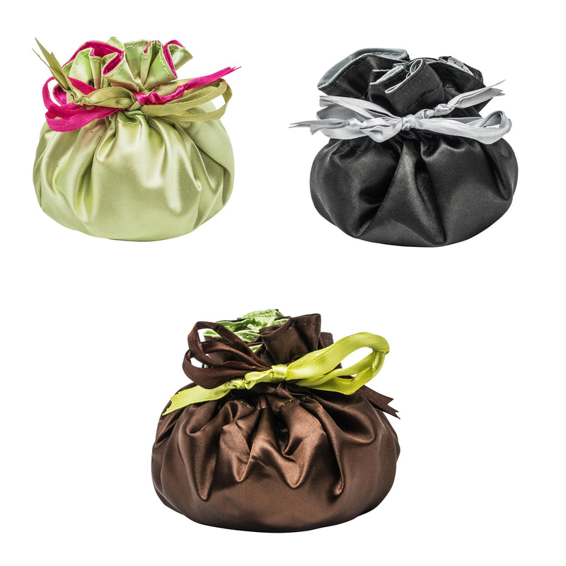 Reversible Satin Pouch