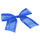 Pre-Tied Organza Bow with Satin edge