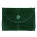 Velour Pouches with Side-by-Side Pocket