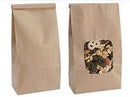 One Pound Tin Tie Paper Bag with Window