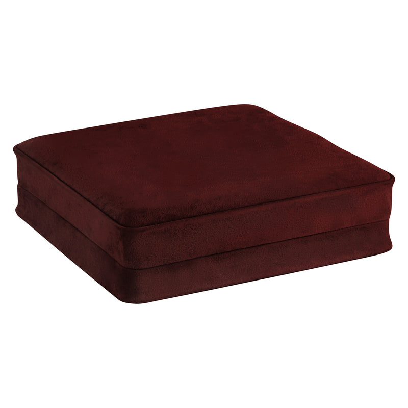 Suede Large Set Box with Matching Suede Interior