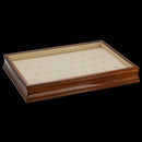 Scrolled Wood Ring Clip Tray