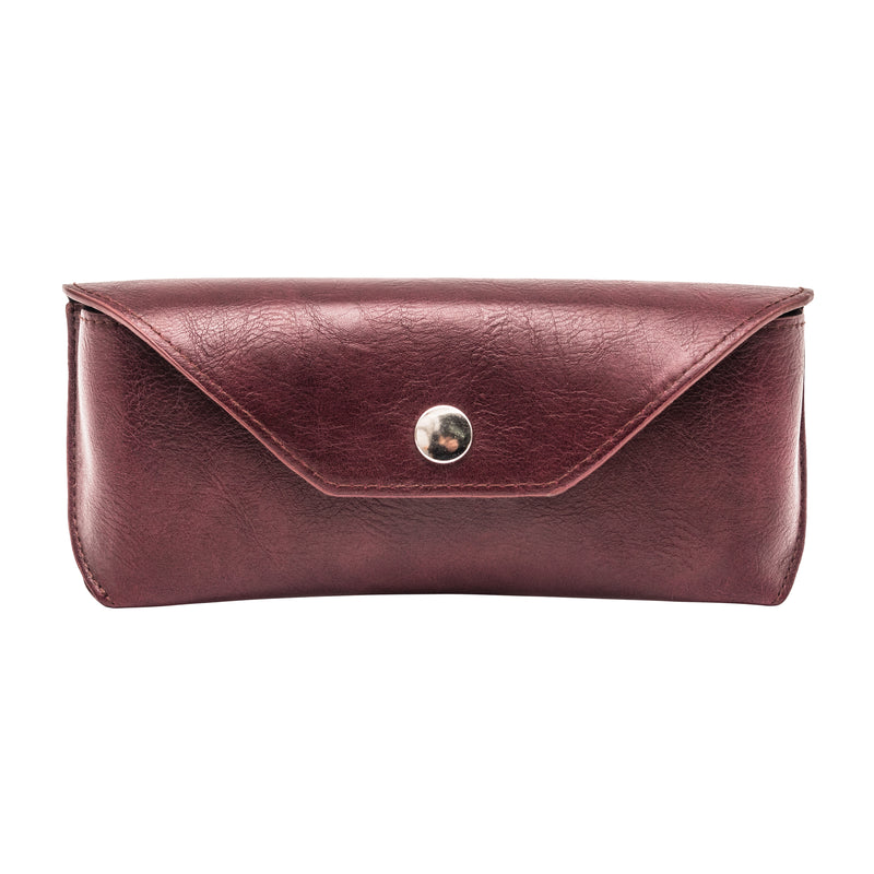 Leatherette Snap Close Semi Hard Case